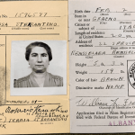 Alien Registration Identification card for Teresa Sterrantino